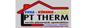 Kúrenie Rožňava - montáž kotlov, vykurovanie, vodoinštalatér LPT-THERM logo